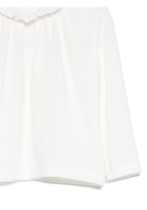 T-shirt con colletto arricciato U+E' BY MISS GRANT | UE1972LATTE